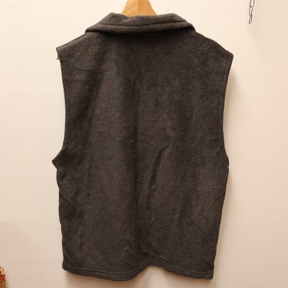 Columbia Sportswear Jacket Size M Gray Sleeveless Vest Zip Front Pockts - Picture 6 of 12